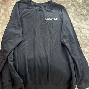 SoulCycle long sleeve black shirt